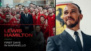 Lewis Hamilton's First Days In Ferrari Behind The Scenes