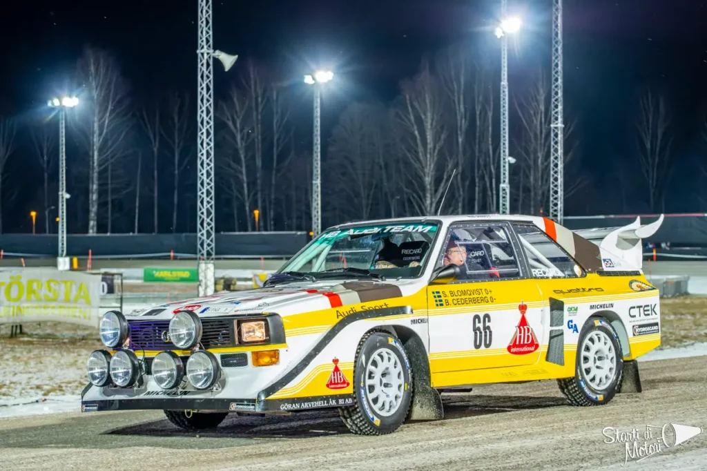 Startidimotori.com - WRC Sweden - Audi Quattro - Stig Blomqvist